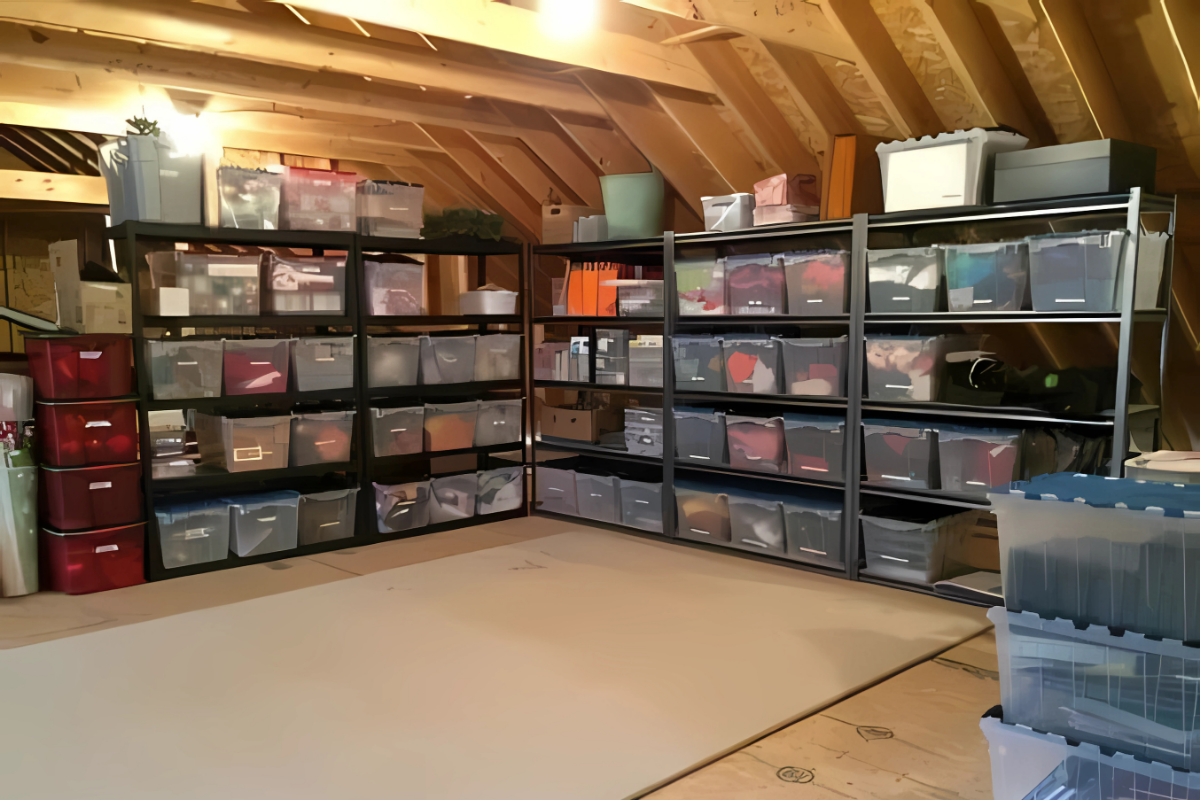 🧠 Áticos como bodegas inteligentes: orden y optimización en tu hogar